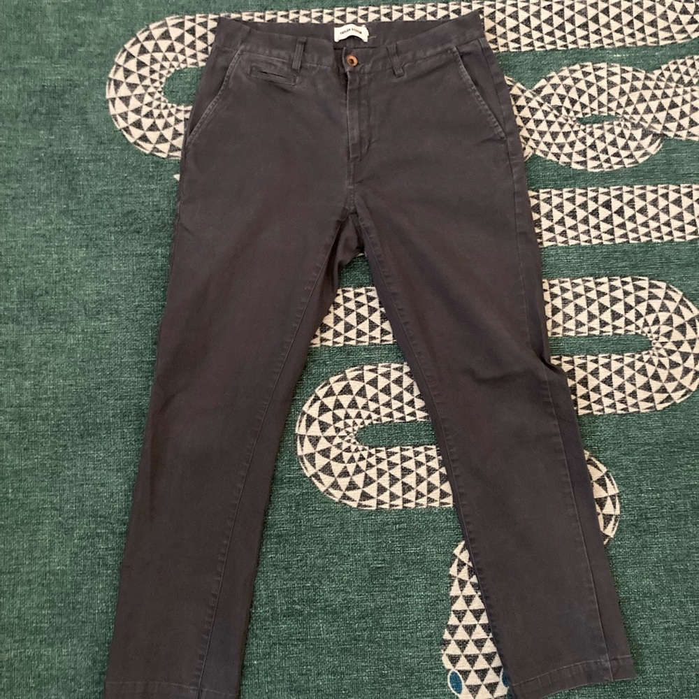 Taylor Stitch Dark Gray Chinos